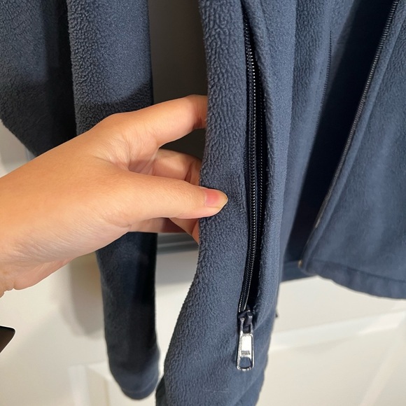 Columbia Men’s Blue Fleece Zip Up Jacket Size Small - Picture 8 of 12